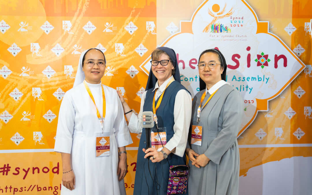 Lay women speaking out on behalf of others in Asian synodal assembly